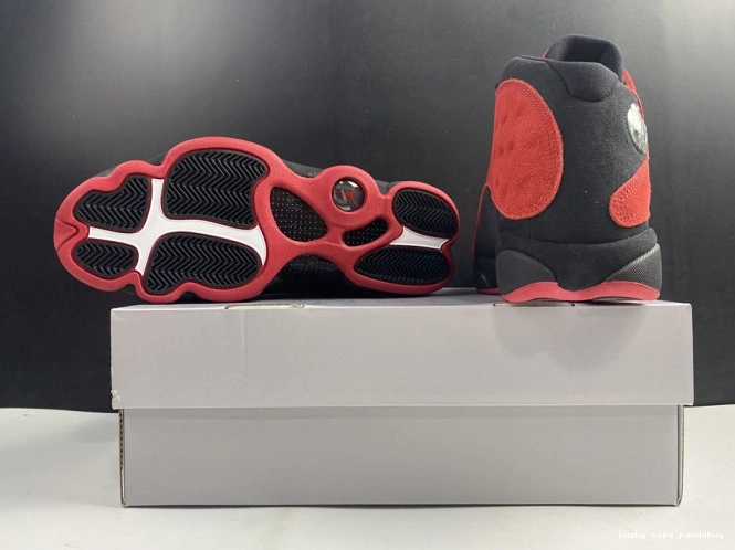 Cheap Husky REVERSE JORDAN AIR 13 602 BRED